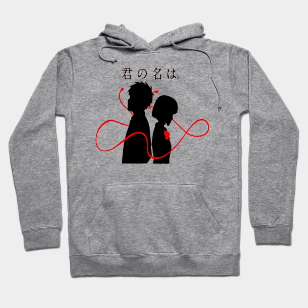 Your Name - Kimi no na wa - Taki and Mitsuha Hoodie by OtakuPapercraft